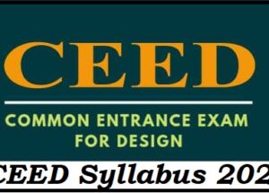 The Revised Syllabus for CEED 2023