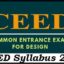 The Revised Syllabus for CEED 2023