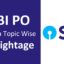 SBI PO Exam Topic Wise Weightage: What You Need to Know