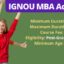 IGNOU MBA Fees & Charges: Course Duration, Tution Fee, Registration Fee